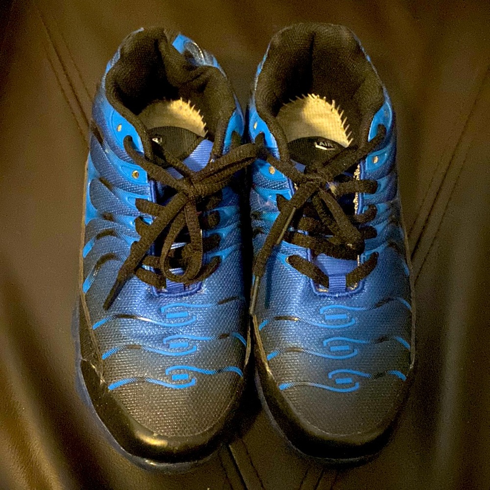 Blue & Black Sneakers